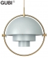 Multi-Lite Pendant Mosiądz kultowa lampa wisząca Gubi