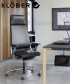 Connex2 Premium Leather stylowy ergonomiczny fotel menedżerski Klöber | Design Spichlerz
