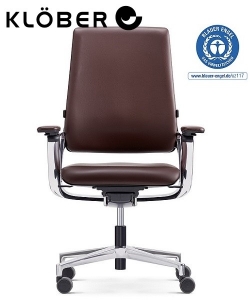 Connex2 Premium Leather stylowy ergonomiczny fotel menedżerski Klöber | Design Spichlerz
