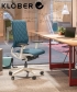 Mera Diament eleganckie ergonomiczne krzesło biurowe Klöber | Design Spichlerz