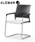 Mera Chair Mesh krzesło na płozach Klöber | Design Spichlerz