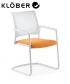 Mera Chair Mesh krzesło na płozach Klöber | Design Spichlerz