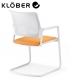 Mera Chair Mesh krzesło na płozach Klöber | Design Spichlerz