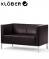Tasso 2.0 Sofa 2 elegancka klasyka Klöber