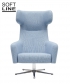 Havana Swivel fotel obrotowy | Softline | Design Spichlerz