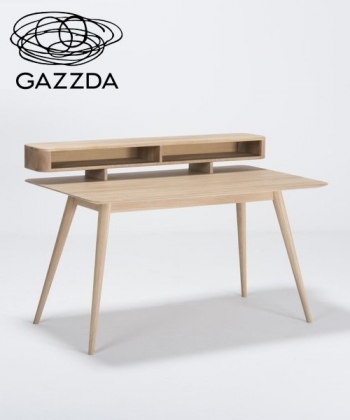 Stafa dębowe biurko w stylu retro Gazzda | Design Spichlerz