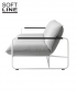 Nova sofa z funkcją spania | Softline | Design Spichlerz