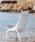 Ibiza lounge chair fotel ogrodowy Vondom | Design Spichlerz