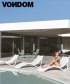 Ibiza sun lounger leżak ogrodowy Vondom | Design Spichlerz