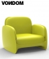 Pezzettina Lounge Chair fotel outdoor Vondom | Design Spichlerz
