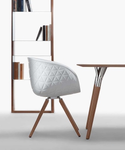 Structure Wood eleganckie krzesło z designem 3D Tonon