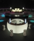 Fiesta Bar półokrągła modułowa lada barowa Vondom | Design Spichlerz