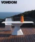 Vertex Table stół outdoor Vondom | Design Spichlerz