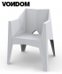 Voxel armchair krzesło ogrodowe Vondom | Design Spichlerz