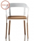 Steelwood Chair buk / biały | Magis | design Ronan & Erwan Bouroullec | Design Spichlerz