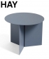 Slit Table Round petrol grey skandynawski stolik kawowy | Hay | Design Spichlerz