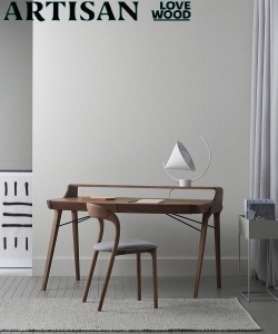 Neva Light Soft designerskie krzesło drewniane z tapicerowanym siedziskiem | Artisan | Design Spichlerz
