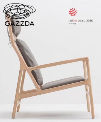 Dedo Lounge ponadczasowy fotel Gazzda | Design Spichlerz