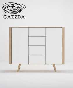 Ena Dresser drewniana komoda Gazzda | Design Spichlerz