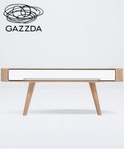 Ena dębowy stolik kawowy Gazzda | Design Spichlerz