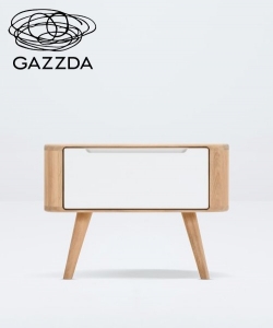 Ena Nightstand dębowy stolik nocny Gazzda | Design Spichlerz