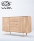 Fawn Dresser dębowa komoda Gazzda | Design Spichlerz