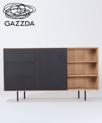 Fina Dresser 176 dębowa komoda Gazzda | Design Spichlerz