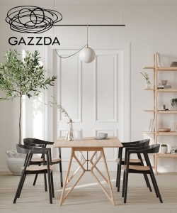 Muna Chair dębowe krzesło tapicerowane Gazzda | Design Spichlerz