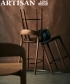 Neva Light Hoker krzesło barowe z drewnianym siedziskiem | Artisan