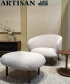 Mela Lounge designerski fotel | Artisan | Design Spichlerz