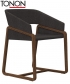 Chic nowoczesne krzesło drewniane Tonon | Design Spichlerz 