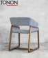 Chic nowoczesne krzesło drewniane Tonon | Design Spichlerz 