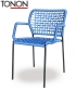 Corda Armchair nowoczesne krzesło ogrodowe Tonon | Design Spichlerz