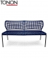 Corda Bench nowoczesna ławka ogrodowa Tonon | Design Spichlerz