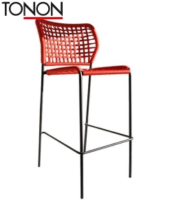 Corda Stool ogrodowe krzesło barowe Tonon | Design Spichlerz