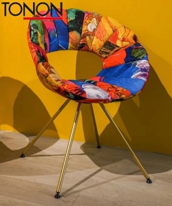 Flower nowoczesne krzesło Tonon