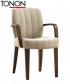 Gallant Arms eleganckie krzesło Tonon