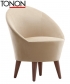 Lady fotel obrotowy Tonon | Design Spichlerz