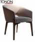 Libra Armrests atrakcyjne krzesło włoskie Tonon | Design Spichlerz 