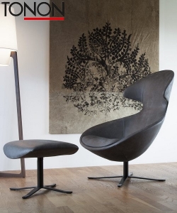 Loft ergonomiczny fotel obrotowy Tonon | Design Spichlerz 