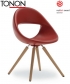 Lucky Wood designerskie krzesło włoskie Tonon