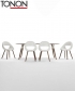 Lucky Wood designerskie krzesło włoskie Tonon | Design Spichlerz 