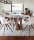 Mac’s Round Table nowoczesny stół modułowy Tonon | Design Spichlerz