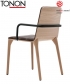 Pit Armchair minimalistyczne krzesło włoskie Tonon
