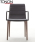 Pit Armchair minimalistyczne krzesło włoskie Tonon | Design Spichlerz