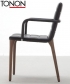 Pit Armchair minimalistyczne krzesło włoskie Tonon | Design Spichlerz