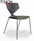 Quo designerskie krzesło włoskie Tonon