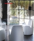 River Chair krzesło z geometrią 3D Tonon | Design Spichlerz