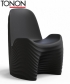 River Chair krzesło z geometrią 3D Tonon | Design Spichlerz