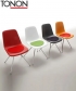 Step Chair nowoczesne krzesło Tonon | Design Spichlerz